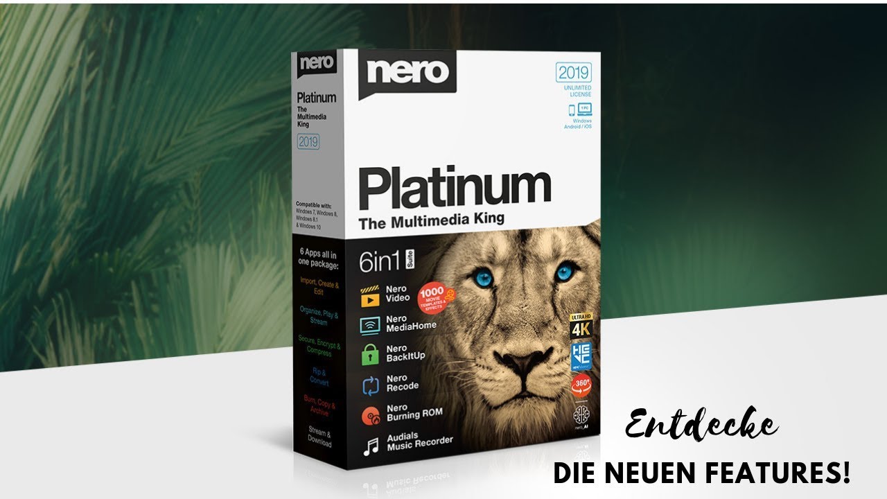 nero 2019 platinum manual